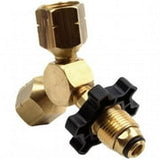 Mr. Heater 2 in. D Brass/Plastic Propane Y Female Adapter