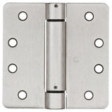 National Hardware 4 in. L Satin Nickel Spring Hinge 1 pk