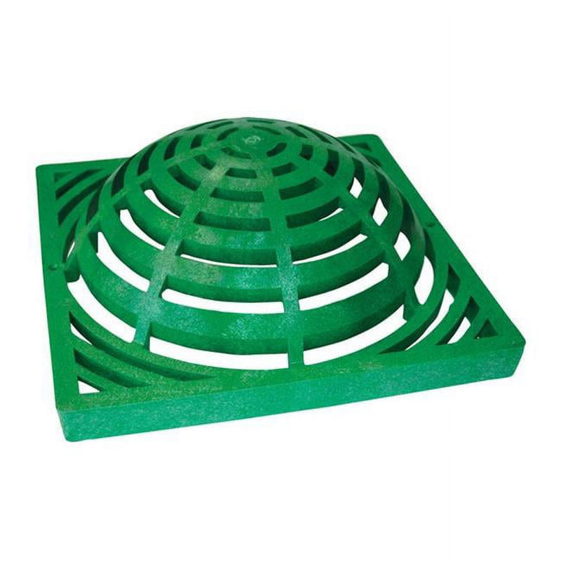 NDS 12 in. Green Square Polyolefin Atrium Grate