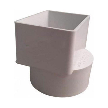 NDS Schedule 35 3 in. Hub each X 4 in. D Female PVC Downspout Adapter 1 pk