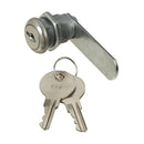 National Hardware Chrome Silver Steel Cabinet/Drawer Lock