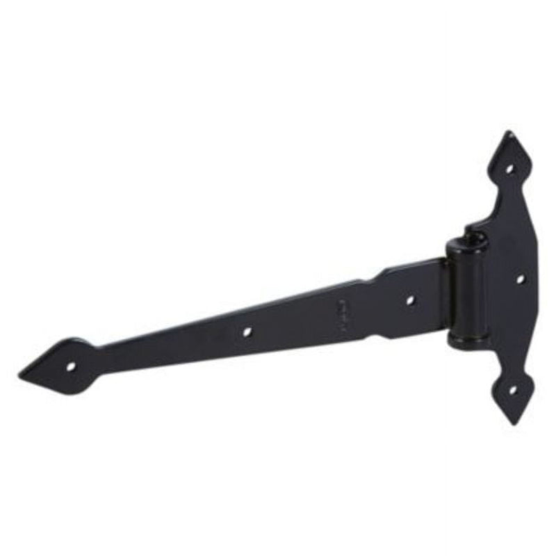 National Hardware 13 in. L Black Heavy Duty T Hinge 1 pk