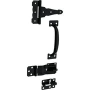 National Hardware Black Steel Shed Kit 1 pk