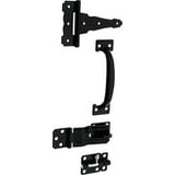 National Hardware Black Steel Shed Kit 1 pk