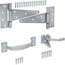 National Hardware Galvanized Silver Steel T-Hinge Gate Kit 1 pk