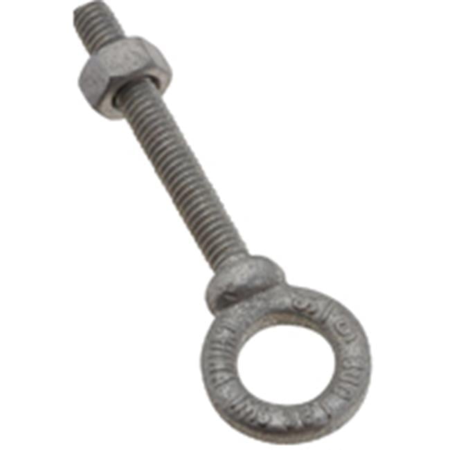 National Hardware 5/16 in. X 2-1/4 in. L Galvanized Forged Steel Eyebolt Nut Included