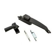 National Hardware Black Zinc Push Button Latch 1 pk