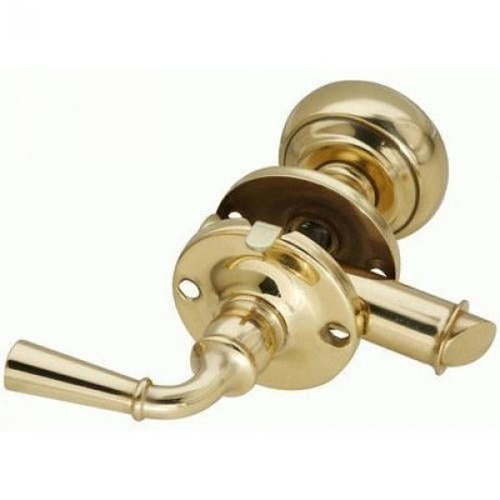 National Hardware Bright Brass Zinc Screen Storm Door Latch 1 pk