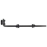 National Hardware 18 in. L Black Steel Cane Bolt 1 pk
