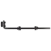 National Hardware 18 in. L Black Steel Cane Bolt 1 pk