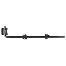 National Hardware 18 in. L Black Steel Cane Bolt 1 pk