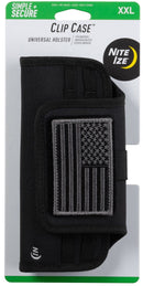 Nite Ize Black XXL Cell Phone Case w/Clip For Universal