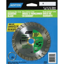 Norton Clipper 4 in. D X 5/8 and 7/8 mm Diamond Turbo Rim Blade 1 pc