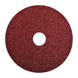 Norton 5 in. D X 7/8 in. Aluminum Oxide Fiber Disc 24 Grit