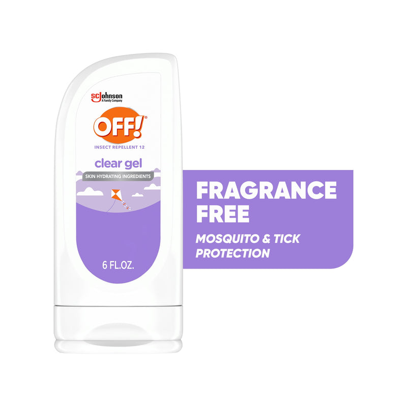 OFF! Clean Feel Insect Repellent Gel For Mosquitoes/Ticks 6 oz