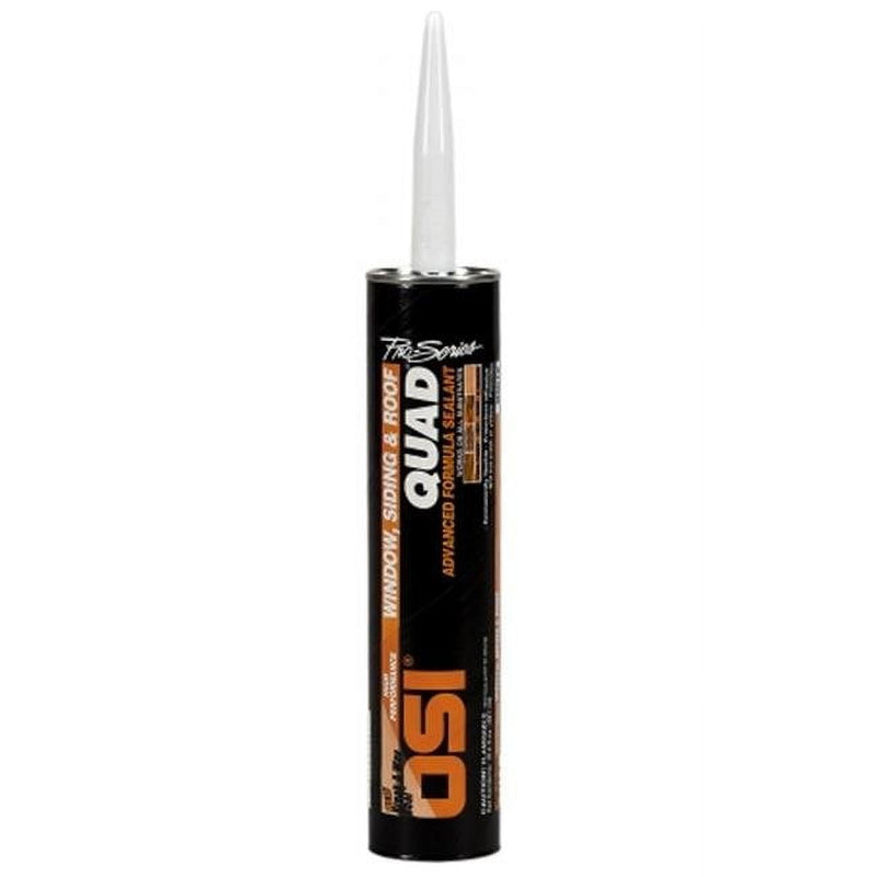 OSI QUAD Matte Clear Elastomeric Sealant 10 oz