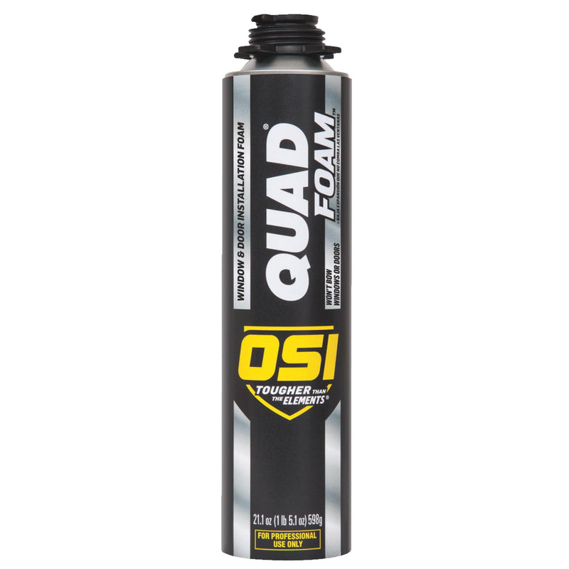 OSI Quad Tan Foam Window and Door Foam Sealant 21.1 oz