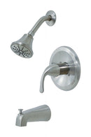 OakBrook 1-Handle Brushed Nickel Tub and Shower Faucet