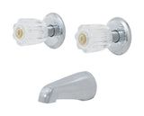 OakBrook 2-Handle Chrome Bath Faucet