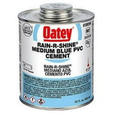 Oatey Rain-R-Shine Blue Cement For PVC 32 oz