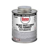 Oatey Gray Cement For PVC 16 oz