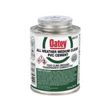 Oatey Clear All Weather Cement For PVC 8 oz