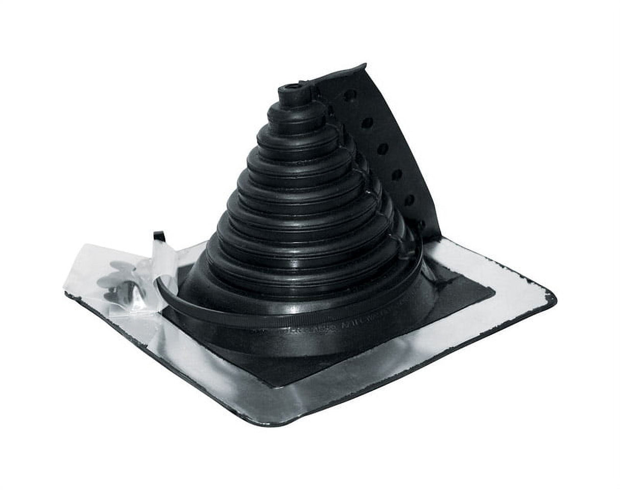 Oatey Retro Master 8 in. W X 8 in. L Rubber Roof Flashing Black