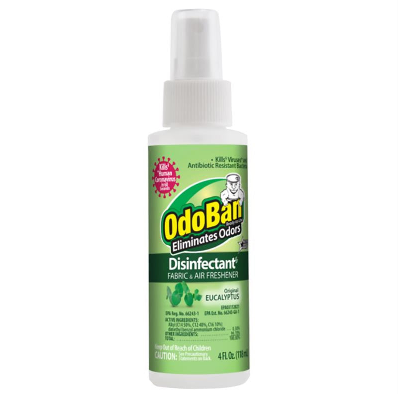 OdoBan Eucalyptus Scent Disinfectant Spray 4 oz 24 pk