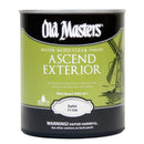 Old Masters Ascend Exterior Satin Clear Water-Based Finish 1 qt