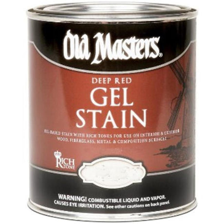 Old Masters Semi-Transparent Espresso Oil-Based Alkyd Gel Stain 1 pt