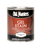 Old Masters Semi-Transparent Red Mahogany Oil-Based Alkyd Gel Stain 1 qt