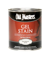 Old Masters Semi-Transparent Dark Walnut Oil-Based Alkyd Gel Stain 1 qt