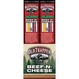 Old Trapper Jalapeno Beef Stick and Cheese 1.3 oz Boxed