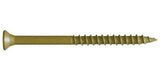 FastenMaster GuardDog No. 10 X 3-1/2 in. L Gold Phillips/Square Bugle Head Deck Screws 350 pk