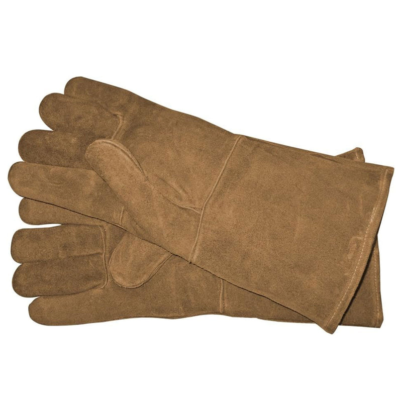 Panacea Unisex Indoor/Outdoor Fireplace Hearth Gloves Brown One Size Fits All 1 pair