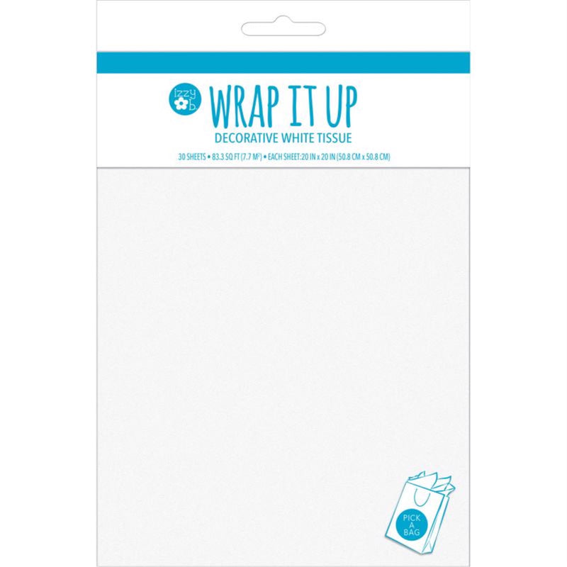 Paper Images White Decorative Tissue Paper