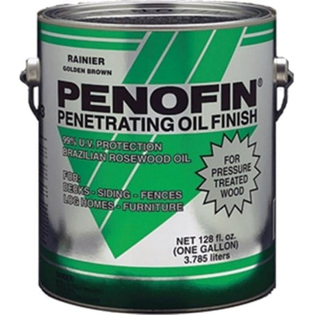 Penofin Transparent Rainier Oil-Based Pressure Treated Wood Stain 1 gal