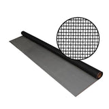 Phifer 84 in. W X 36 in. L Black Fiberglass Insect Screen Cloth