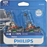 Philips Vision Halogen Low Beam Automotive Bulb H11PRB2