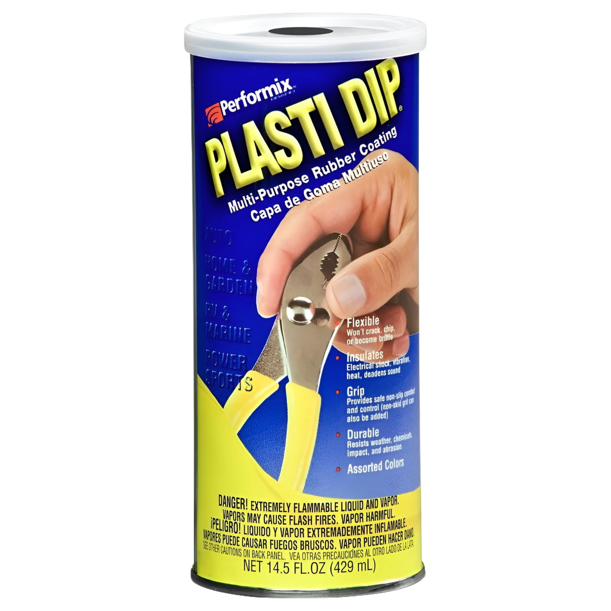 Plasti Dip Flat/Matte Red Multi-Purpose Rubber Coating 14.5 oz oz