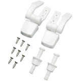Plumb Pak Toilet Seat Hinge White Plastic For Universal