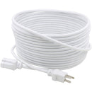 Prime Outdoor 35 ft. L White Extension Cord 16/3 SJTW