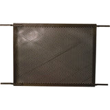 Prime-Line Bronze Plastic Screen Door Grille 1 pc