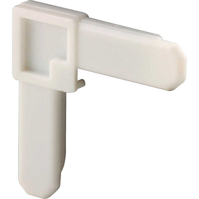 Prime-Line White Plastic 3/8 in. W X 3/4 in. L Screen Frame Corner 1 pk