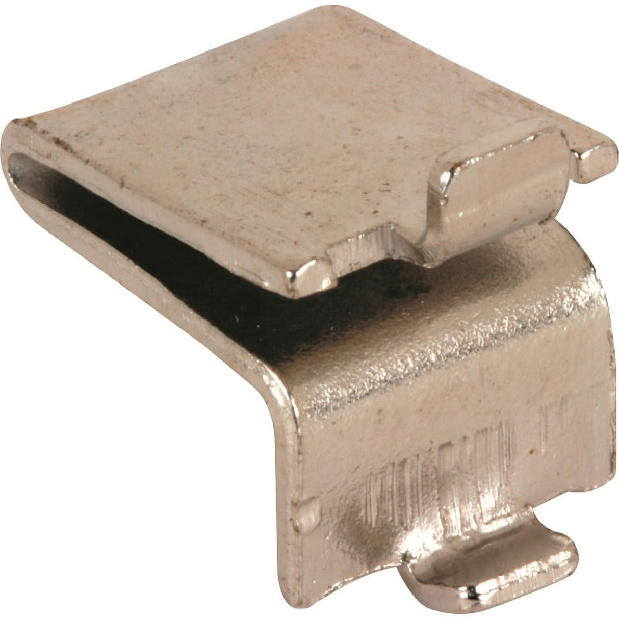Prime-Line Silver Zinc Shelf Shelf Support Clip 0.63 in. L 20 lb
