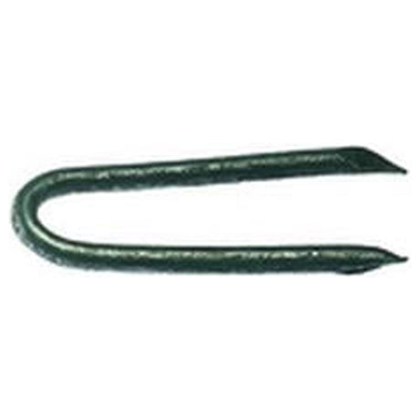 Grip-Rite No. 9 X 1/4 in. W X 1-1/4 in. L Hot-Dipped Galvanized Steel Fence Staples 9 Ga. 5 lb