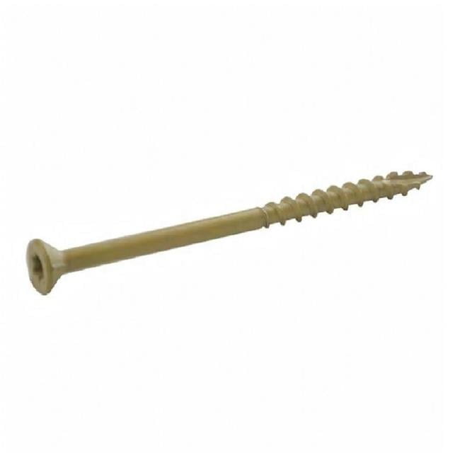 Grip-Rite PrimeGuard Plus No. 10 wire X 4 in. L Tan Star Bugle Head Exterior Deck Screws 5 lb
