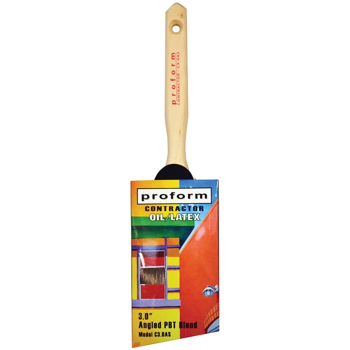 Proform 3 in. Soft Angle Contractor Paint Brush