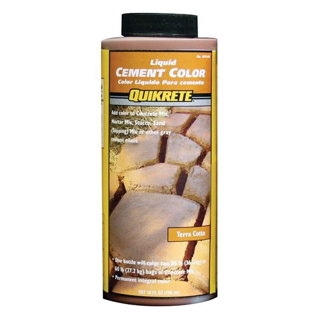 Quikrete Liquid Cement Color 10 oz Terra Cotta