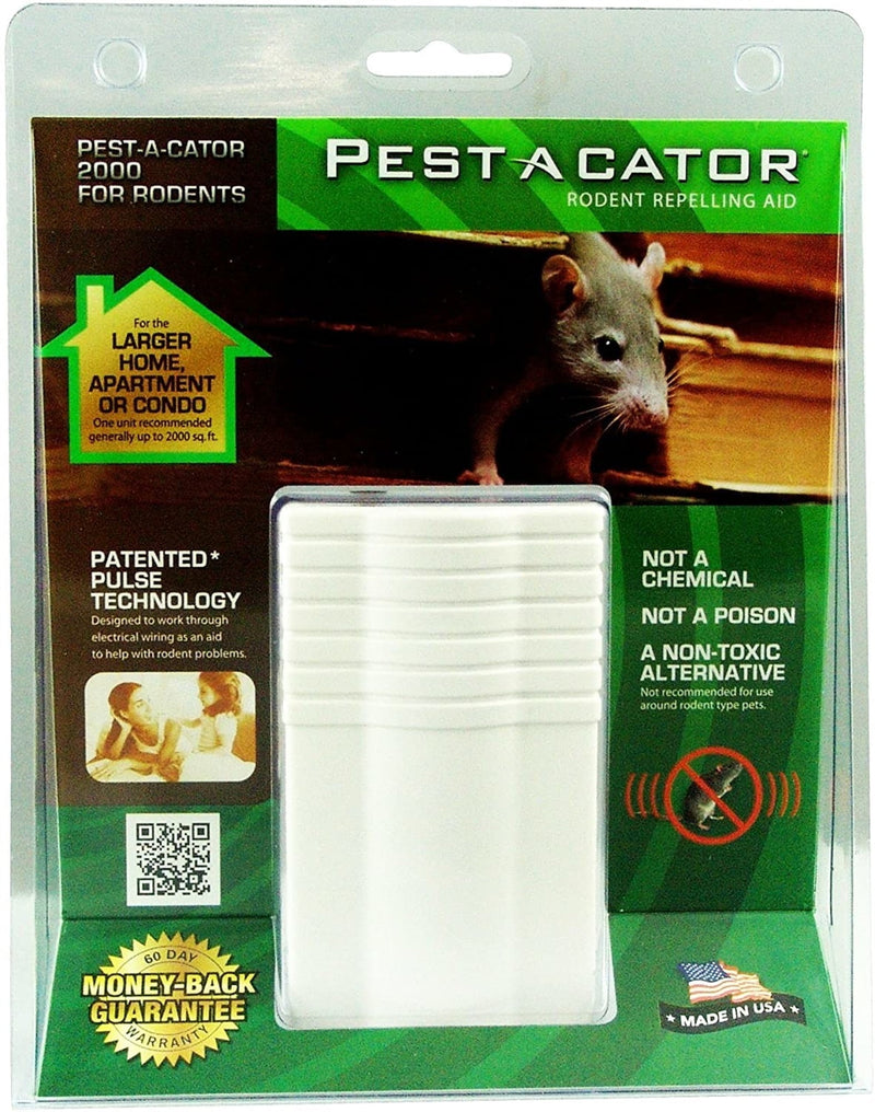 Pest-A-Cator Plug-In Electronic Pest Repeller For Rodents 1 pk